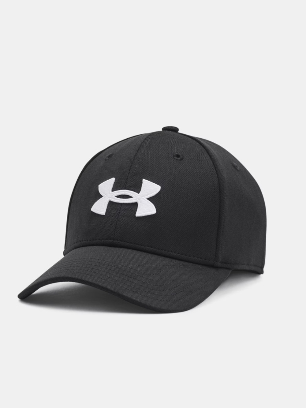 Under Armour Men's Black Performance Cap with White Logo / "UA" Baseball Hat